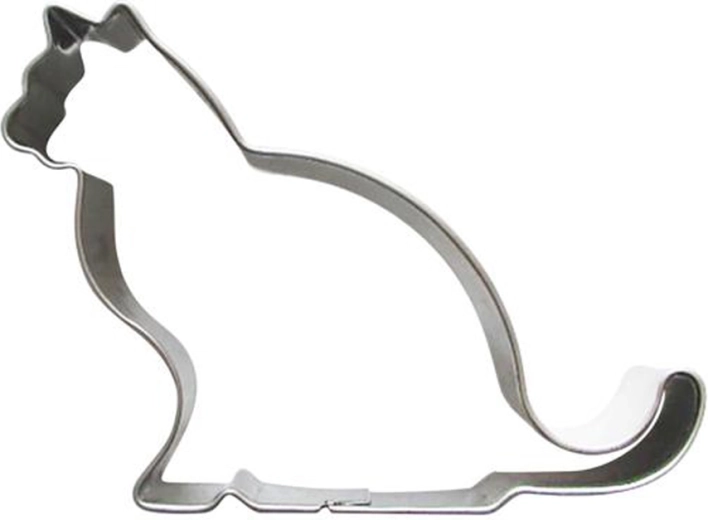 Koekjesuitsteker – kat, roestvrij staal 5–6 cm
