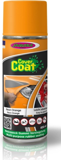 Cover Coat neonoranje spray met vloeibare rubber 400 ml