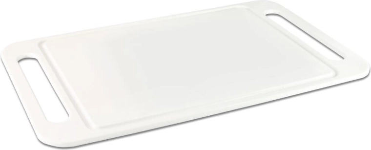 Serveer- en snijplank 50 × 30 cm, wit