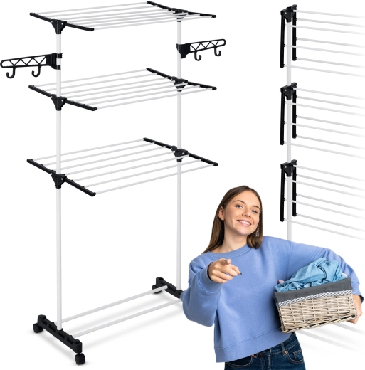 Staande droogrek Delia 15 m