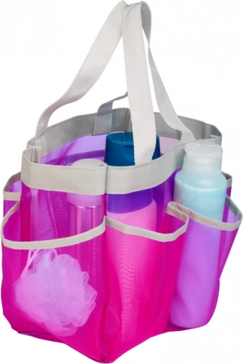 Roze strand netzak voor speelgoed