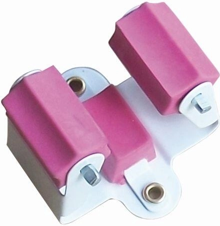 Flexibele houder voor tuingereedschap 20–40 mm, metaal en TPR, 2 stuks