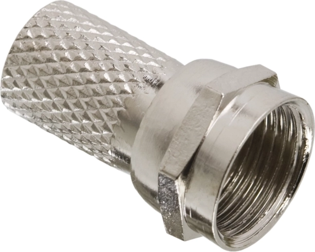 Premium F-stekker met schroefdraad voor RG6-kabel