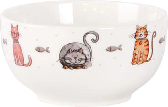 Keramische kom 500 ml met katten- en hondenmotief TORO