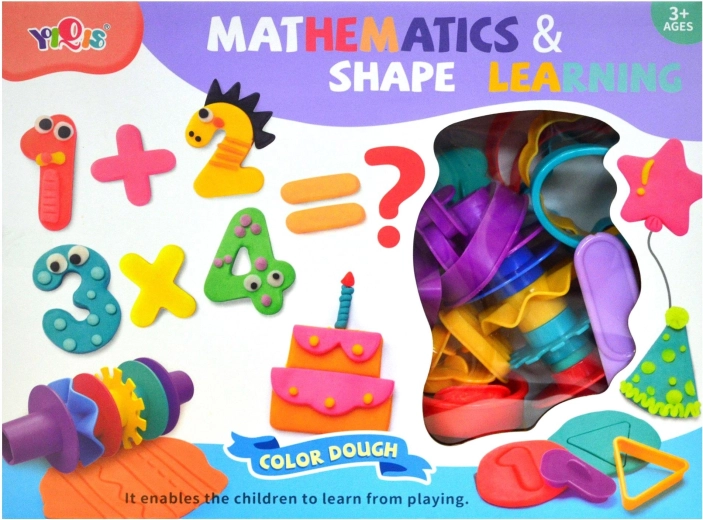 Boetseerklei – plasticine cijfers - 1 stuk