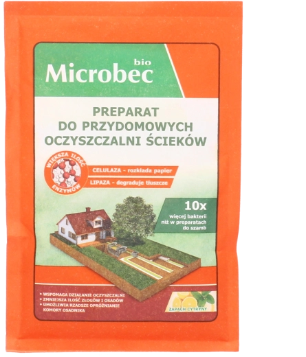 Microbec bio-activator voor huishoudelijke afvalwaterzuiveringsinstallaties 35 g