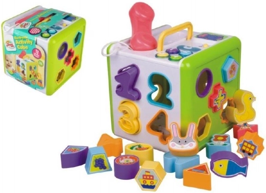 Invoegkubus met telefoon voor de allerkleinsten