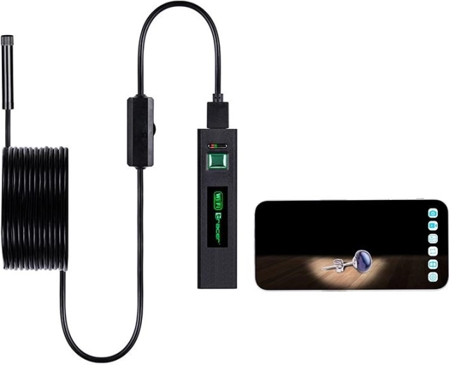 Endoscopische Camera Tracer HardWire 5M 7MM LED USB