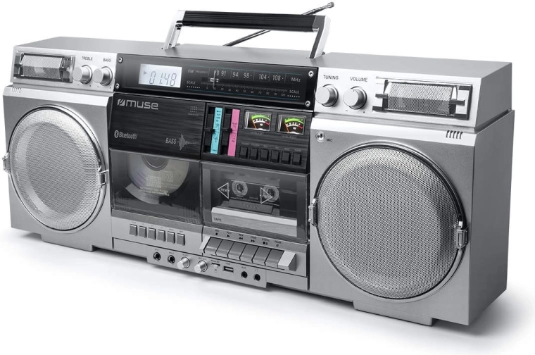 Boombox M-380 GBS zilver
