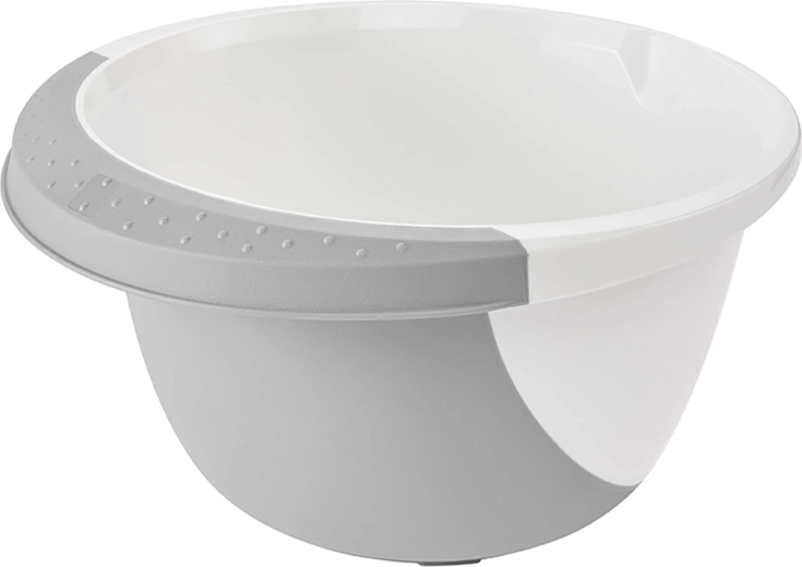 Kom met Scandinavisch grijs voor kloppen 26 × 14 cm