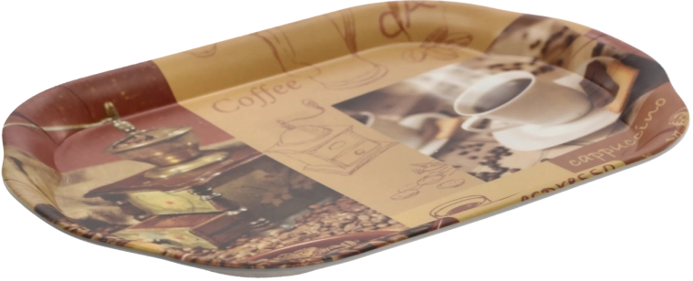 Ovale serveerschaal 45,5 × 31,5 cm van duurzaam plastic