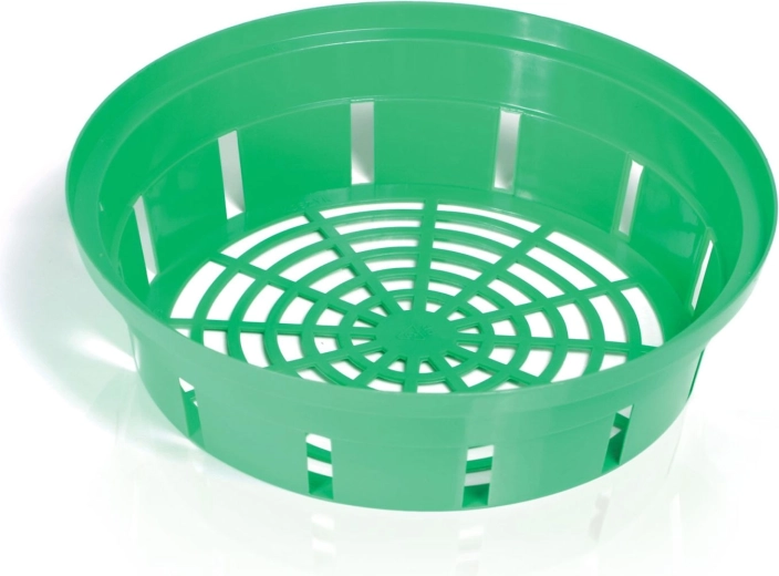 Mand voor bloembollen 26 cm groen