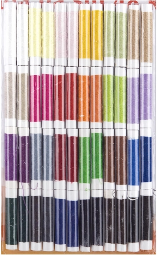 Set gekleurde garens 48 stuks