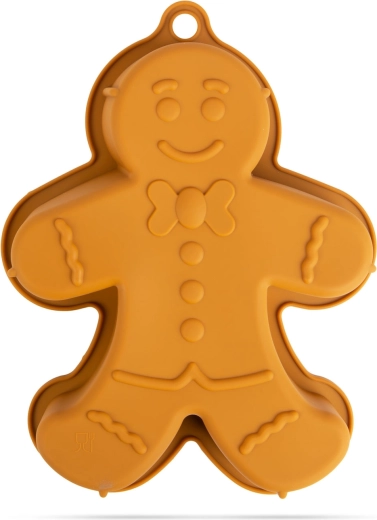 Siliconen bakvorm in de vorm van een peperkoekmannetje