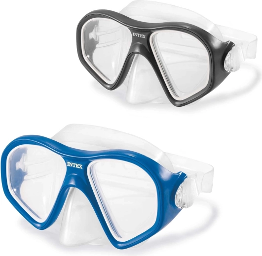 Zwem- en snorkelmasker INTEX Reef Rider blauw