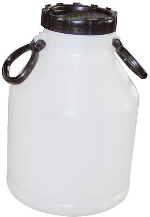 Kunststof kan met brede hals 20 l