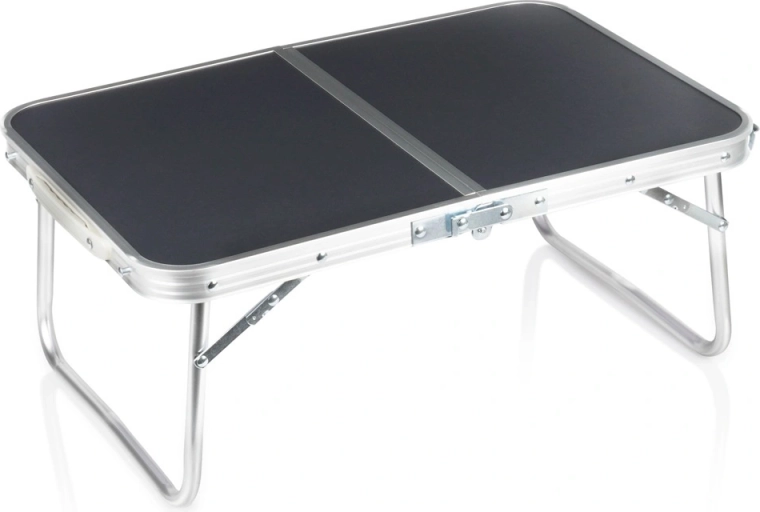 Vilde opvouwbaar campingtafeltje grafiet 60 × 40 × 25 cm