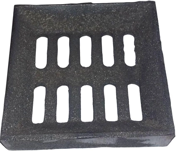 Gietijzeren rooster 135 × 135 mm voor ABX kachels