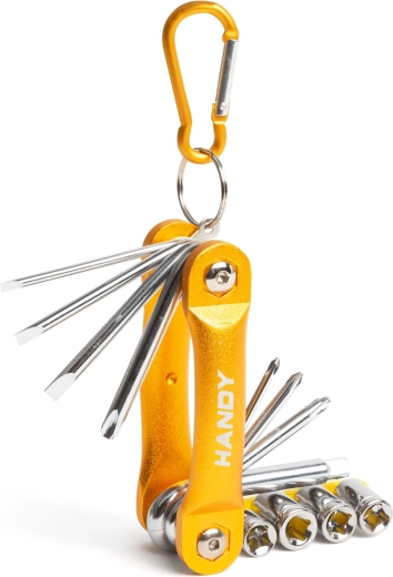 Compacte set schroevendraaiers en dopsleutels Handy 11-in-1
