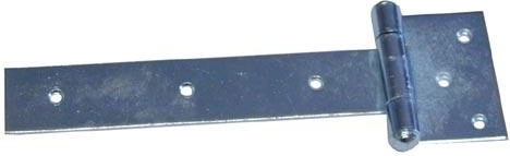 Enkelarmig scharnier 80 mm, verzinkt staal