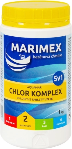 Marimex Komplex 5-in-1 multifunctionele tabletten voor het zwembad 1 kg