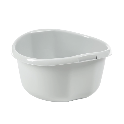 Plastic kom LAMELA 30 l lichtgrijs