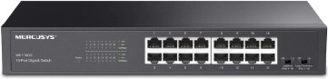 Mercusys 16-poorts gigabit desktop- en rack-switch