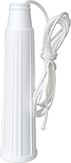 WC-spoelreservoir met kunststof trekkoord 1 m wit