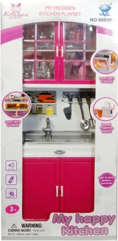 Accessoires voor poppen – keukentje met accessoires