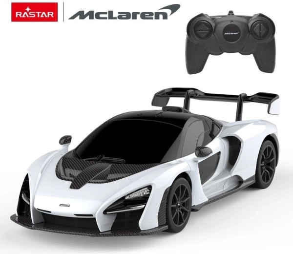 RC-auto McLaren Senna Rastar 1:24 wit - 1 stuk