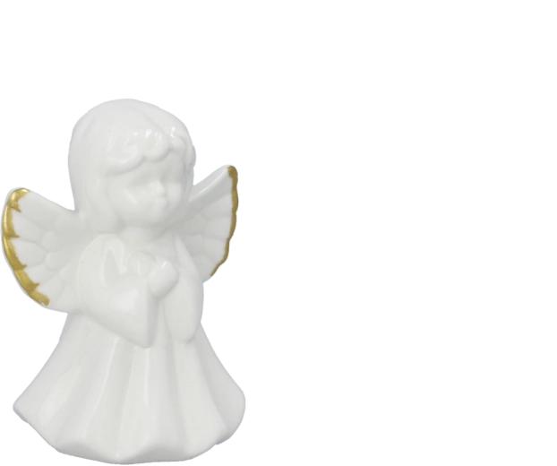 Kerst decoratieve engelfiguur - 1 stuk