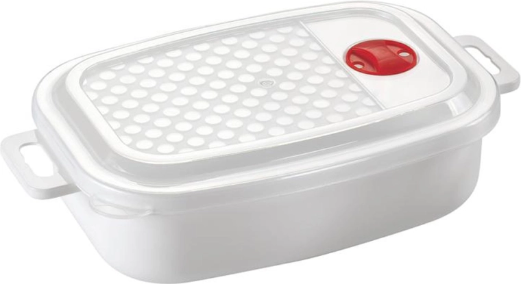 Kunststof magnetronbak HEIDRUN 1,5 l met deksel