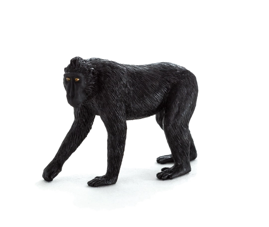 Mojo-figuur van de kuifmakak – middelgroot