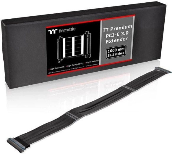 Thermaltake premium riser-kabel PCIe 3.0 x16 1000 mm