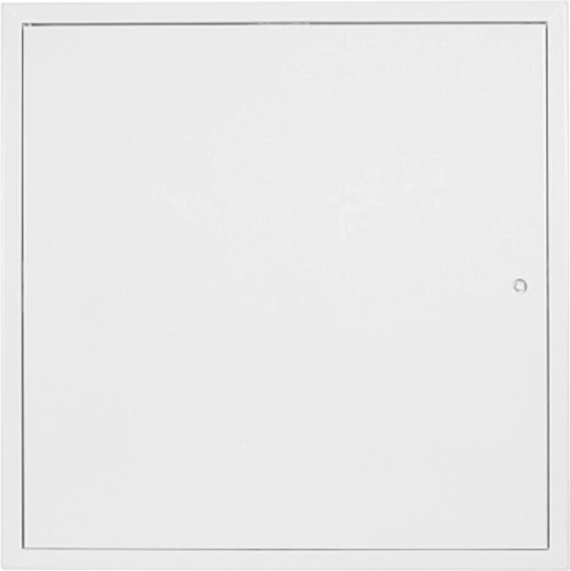 Inspectieluik 500 × 500 mm wit, staalplaat