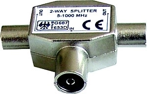 Solight antenne-splitter hybride recht