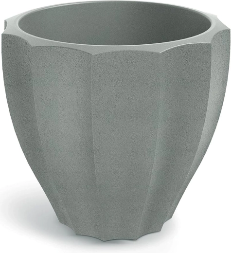 Bloempot Rona Rounde betonlook grijs 40 × 40 × 36 cm