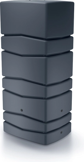 Regenton voor regenwater Aqua Tower 650 l, antraciet