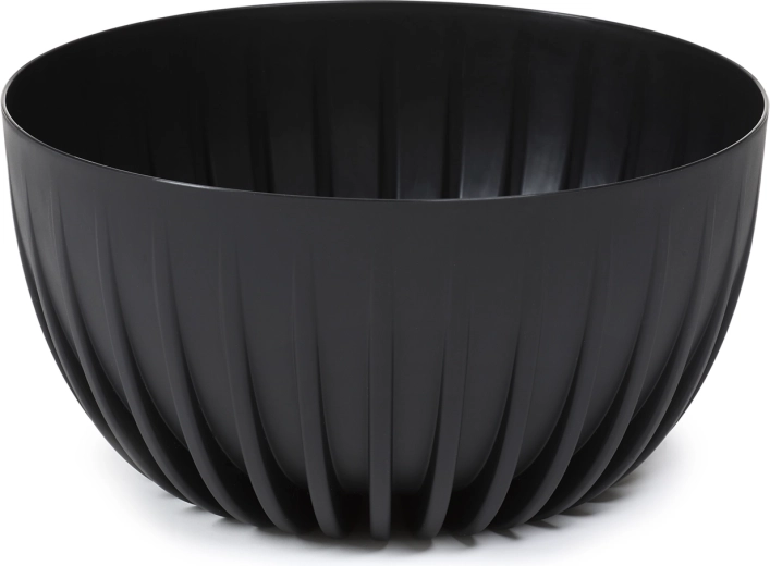 Plantschaal MIRA ECO van gerecycled plastic 24 cm zwart