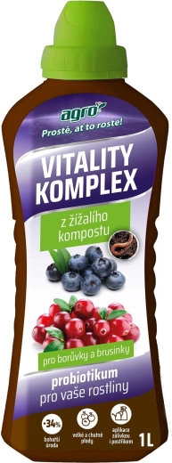 AGRO Vitality Komplex met bosbes, veenbes en probiotica 1 l