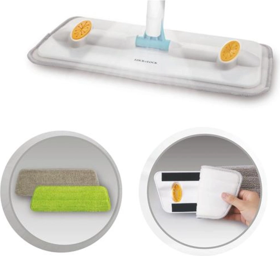 Vervangende microvezelkussentjes voor spraymop, 2 stuks