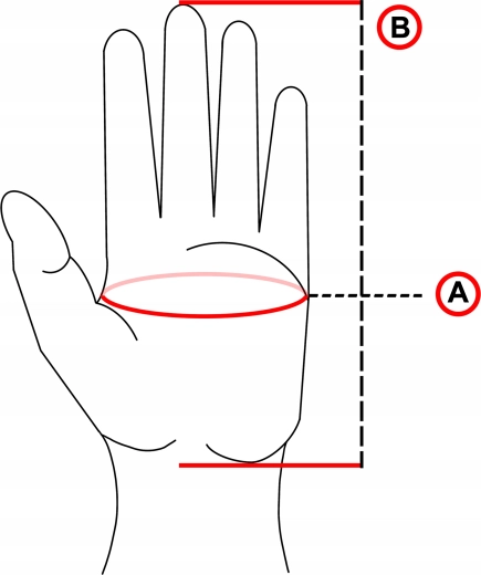 Winter touch-sporthandschoenen – gevoerd en waterdicht, maat L