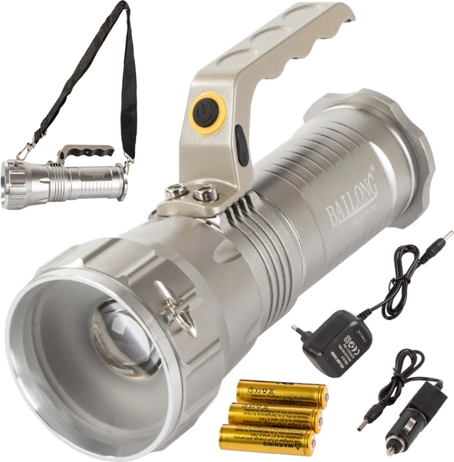 Militaire zaklamp Bailong met CREE LED XM-L T6