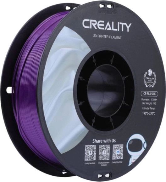 PLA-filament Creality CR-Silk paars 1,75 mm