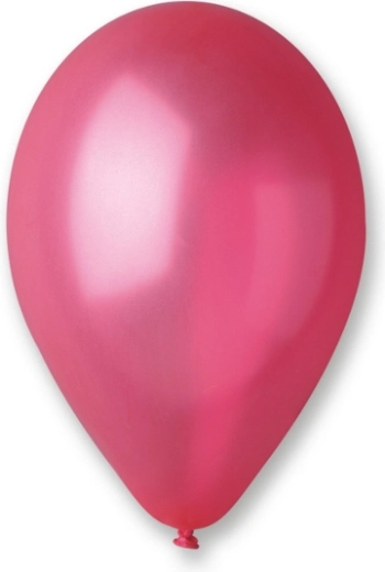 Metallic ballonnen 10" rood