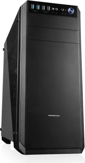 Modecom Oberon Glass zwarte computerbehuizing met gehard glas
