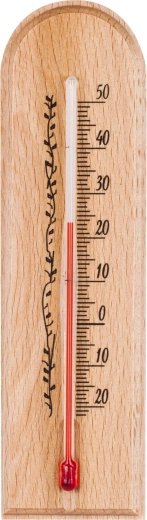 Interne houten thermometer 40 × 150 mm