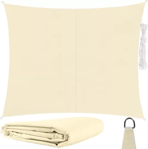 Žerzejová schaduwdoek 3×2 m Gardlov – Beige