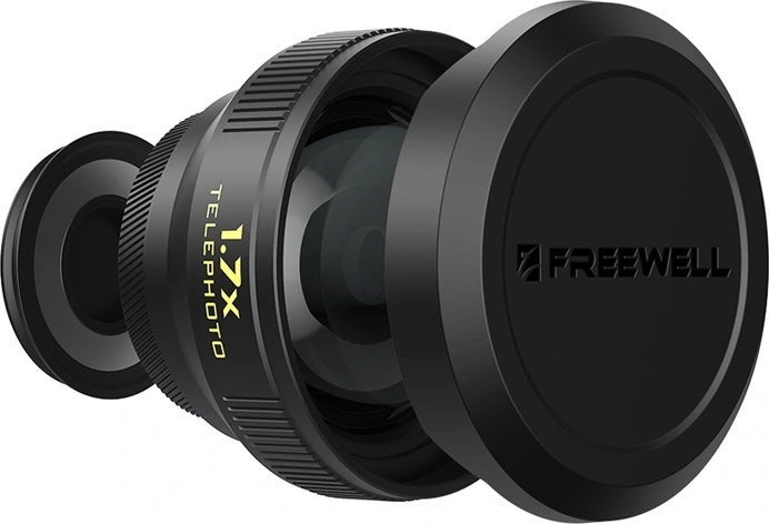 Freewell telelens 1,7× voor smartphone met 17 mm-bevestiging