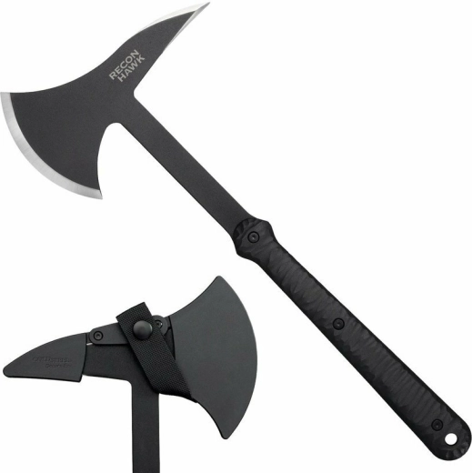 Tactische bijl Cold Steel Recon Hawk met Secure-Ex foedraal